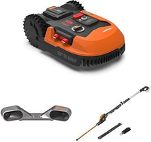 Load image into Gallery viewer, WORX LANDROID Vision WR206E.1, Robot Tondeuse sans Fil périphérique 600 m² Surf.Max 700 m², Installation en 30 Min, Caméra 4K + IA Adaptative, évite Tous Les Obstacles, Coupe des Bordures, Multizone