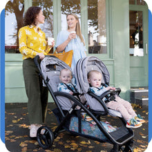 Load image into Gallery viewer, Joie - Evalite™ Duo - Poussette Double - Siège Arrière Inclinable À Plat - Pliage Facile &amp; Compact - Compatible Sièges Auto - Suspension 4 Roues - Harnais 5 Points SoftTouch - Dès la naissance