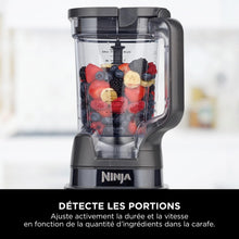 Load image into Gallery viewer, Ninja Detect Power Blender Processor Pro 3-in-1, Blender 1200W, Mixing Bowl, Blender Blade, Individual Cup, Container, Knead, Blender, Chopping &amp; Mixing, Black, TB401EU