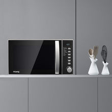 Load image into Gallery viewer, H.Koenig Compact Design Microwave 20L VIO4, Powerful 700W, Turntable 24.5 cm, Multifunction 5 Heating Levels and Defrost Function, Timer up to 30 min, Fast, Worktop