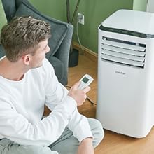 Load image into Gallery viewer, COMFEE’ MPPH-08CRN7 | Climatiseur Mobile 8000 BTU 3-en-1