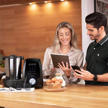 Load image into Gallery viewer, Cecotec Robot de Cuisine Mambo Black. 23 Fonctions, 10 Niveaux de Température, 1700W, 2,5 kg de Pâte, Cruche de 3,3L, 10 Vitesses, Minuterie, Température Réglable de 37 °C à 120 °C