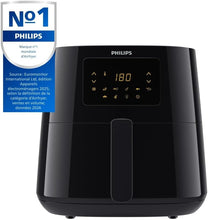 Load image into Gallery viewer, Versuni Philips Airfryer Series 3000 XL, 6.2L (1.2 kg), 14 in 1, 90% Less Fat Thanks to Rapid Air Technology, HomeID Recipe Application, Black (HD9270/90)