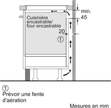 Load image into Gallery viewer, Bosch PUJ611BB5E, Série 4, Plaque induction, 3 feux, 60 cm, Noir, Sans cadre