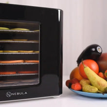 Load image into Gallery viewer, Nebula Déshydrateur Alimentaire | 6 Plateaux Acier Inoxydable | Contrôle Tactile LED | Température Réglable 35-70°C | Deshydrateur Fruits Et Légumes | Deshydratateur Alimentaire | 400W