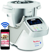 Load image into Gallery viewer, Moulinex i-Companion XL Edition Pâtisserie, 1550 W, Recettes illimitées, Température entre 30° et 150°, Capacité utile 3 L (10 pers), 12 accessoires dont 6 de pâtisserie, Fabriqué en France HF90E700