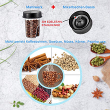 Load image into Gallery viewer, TopStrong Multifunctional Food Processor, 1100 W Multifunctional Food Processor, 11 in 1 Food Processor Included Chopper, Kneader Hook, Blender, Citrus Press and Coffee Grinder, 3.2L Bowl and 1.5L