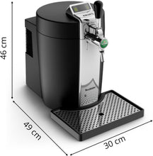 Load image into Gallery viewer, Krups Beertender Machine bière pression, Fûts de 5 L, Marques du groupe Heineken, Témoin lumineux, Température et mousse parfaites, Bière fraîche, Installation facile, Compact noire VB450E10