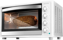 Load image into Gallery viewer, Cecotec Bake&amp;Toast 4600 Black Gyro Countertop Oven, 46 L, 2000 W, 12 Combinable Heating Functions, Includes Rotating Spindle, Crumb Catcher Tray.