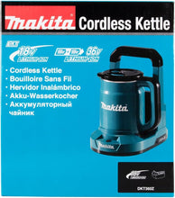 Load image into Gallery viewer, Kettle 36V (2x18V) 800ml (product only) - MAKITA DKT360Z