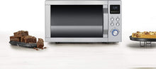 Load image into Gallery viewer, SEVERIN Four à micro-ondes 30 L, 2 500 W, avec fonction gril et chaleur tournante, avec 5 niveaux de puissance, 10 programmes automatiques, Inox/Noir, MW 7775