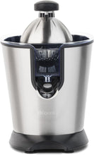 Load image into Gallery viewer, H.Koenig AGR80 160W Professional Electric Citrus Juicer Stainless Steel Lever and Filter Drip Free BPA Free Dishwasher Safe Parts
