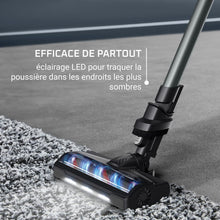 Load image into Gallery viewer, Rowenta X-Pert 7.60 Aspirateur Balai sans fil, Ultra Léger, Puissant 140W, Polyvalent, Autonomie 45min, Efficace tous Types de Sols RH6A33WO, Noir