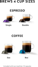 Load image into Gallery viewer, Nespresso Vertuo Plus Coffee and Espresso Maker By De'Longhi, Ink Black