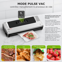 Load image into Gallery viewer, Bonsenkitchen Food Vacuum Sealer - Vacuum Sealer for Vacuum Cooking and Preserving Fresh Food, Including Vacuum Bags 40