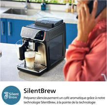 Load image into Gallery viewer, Philips Série 2200 Machine Expresso Automatique - 2 Boissons, Mousseur à Lait Classique, Écran Tactile, Broyeur Céramique, Aroma Seal, Noir Mat (EP2220/10)