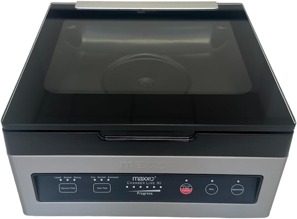 Maxxo VM ChamberLine 40 Professional Food Vacuum Sealer - Vacuum Chamber 72 L/min, Stainless Steel, Double Welding, Vacuum Sealer + 30 Bags Included
