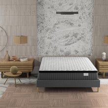 Load image into Gallery viewer, sensoreve November- Matelas Elekctra 140x190cm- Épaisseur 30cm- Hybride: Ressorts ensachés+Mousse Mémoire de Forme - Soutien Tonique &amp; indépendance de Couchage-Label SANITIZED(Anti bactérien/acarien)