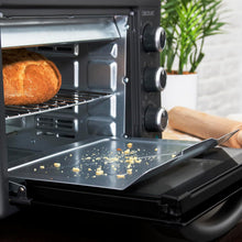 Load image into Gallery viewer, Cecotec Bake&amp;Toast 4600 Black Gyro Countertop Oven, 46 L, 2000 W, 12 Combinable Heating Functions, Includes Rotating Spindle, Crumb Catcher Tray.