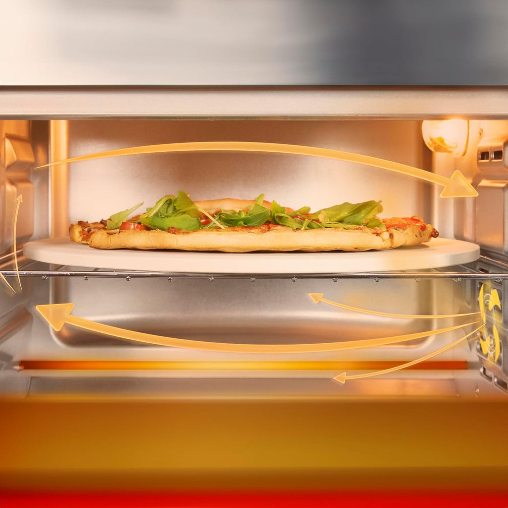 Cecotec Bake&Toast 4600 Black Gyro Countertop Oven, 46 L, 2000 W, 12 Combinable Heating Functions, Includes Rotating Spindle, Crumb Catcher Tray.