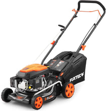 Load image into Gallery viewer, FUXTEC Tondeuse thermique pousse FX-RM4646ECO - Tres bon rapport qualit-prix - Easy Clean 3en1 largeur de coupe 46cm - bac de ramassage 50L