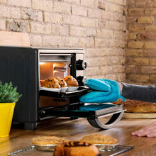Load image into Gallery viewer, Cecotec Bake&amp;Toast 4600 Black Gyro Countertop Oven, 46 L, 2000 W, 12 Combinable Heating Functions, Includes Rotating Spindle, Crumb Catcher Tray.