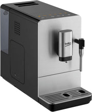 Load image into Gallery viewer, BEKO, Machine à café, expresso automatique, 1350 W / 19 bars, Capacité café : 125 g, Capacité eau : 1,4L, Système autonettoyant, 5 niveaux de broyage, Arrêt automatique, Façade Inox Brossé