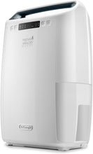 Load image into Gallery viewer, De'Longhi Tasciugo AriaDry Multi Dehumidifier DEXD216RF, Portable Dehumidifier with 3-Action Filtration, Dry Function, 16L/Day Moisture Absorption, R290, Removable Tank, White