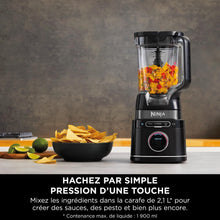 Load image into Gallery viewer, Ninja Detect Power Blender Processor Pro 3-en-1, mixeur 1200W, bol à mélanger, lame malaxeur, gobelet individuel, récipient, pétrir, mixer, hacher et mélanger, noir, TB401EU