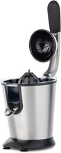 Load image into Gallery viewer, H.Koenig AGR80 160W Professional Electric Citrus Juicer Stainless Steel Lever and Filter Drip Free BPA Free Dishwasher Safe Parts