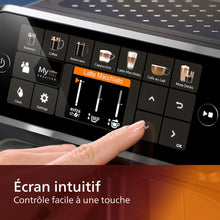 Load image into Gallery viewer, Philips Série 5400 Machine Expresso - Café à Grain - LatteGo Mousseur à Lait, 12 Spécialités de Café, Affichage Intuitif, 4 Profils Utilisateur, Noir (EP5441/50)