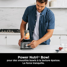 Load image into Gallery viewer, Ninja Foodi Power Nutri Blender 3-in-1 Blender for Smoothie Bowls, Thick Spreads and Iced Drinks, Automatic Programs, 2.1 L, 700 ml and 400 ml, 1200 W, Silver CB350EU