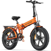 Load image into Gallery viewer, ENGWE EP-2 Pro Vélo électrique Pliable 20 × 4.0 Fat Bike Electrique 7 Vitesses avec Batterie Amovible 48V 13Ah Autonomie 120km Tout-Terrain &amp; VTT &amp; Plage &amp; Neige