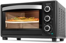 Load image into Gallery viewer, Cecotec Bake&amp;Toast 4600 Black Gyro Countertop Oven, 46 L, 2000 W, 12 Combinable Heating Functions, Includes Rotating Spindle, Crumb Catcher Tray.