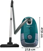Load image into Gallery viewer, Rowenta Power XXL Aspirateur avec Sac, 4,5 L, Moteur Basse consommation 900 W Max, Performant, Très Bien accessoirisé RO3143EA, Bleu Pétrole/Gris