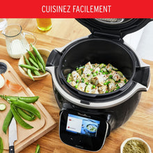 Load image into Gallery viewer, Moulinex Cookeo Touch Wifi Multicuiseur intelligent, Cuve 6 L, Haute pression, Guide pas à pas, 250 recettes intégrées, Application Moulinex CE902800, Noir