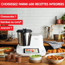 Load image into Gallery viewer, Moulinex Clickchef Compact Multi-Function Cooker, 3.6 L, 1400 W, 5 Programs, 32 Functions, Built-in Kitchen Scale, Steamer, Mixer HF456810 [Control Screen]