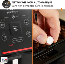 Load image into Gallery viewer, Krups Sensation C50, Machine à café grains, machine expresso, 5 boissons accès direct, Interface tactile, Facile à utiliser, Nettoyage automatique, Buse vapeur Cappuccino, Fabriqué en France EA910810