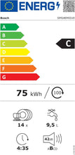 Load image into Gallery viewer, Bosch SMS4EMI01E - Série 4 - Lave-vaisselle Pose-libre - 60 cm - 14 couverts - Silence Plus 42 dB - Inox