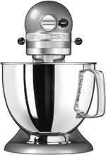 Load image into Gallery viewer, KitchenAid Robot Pâtissier I Artisan I Robot cuisine multifonctions à tête inclinable I Avec 4 accessoires I Bol de 4,8L | Crème