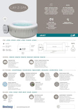 Load image into Gallery viewer, Spa gonflable rond BESTWAY Lay-Z-Spa® Miami Airjet™ 2 - 4 personnes