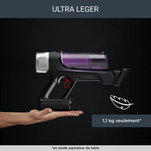 Load image into Gallery viewer, Rowenta X-Force Flex 9.60 Allergie Aspirateur balai sans fil, Filtration Anti-Allergènes, Puissant 100AW, Ultra Léger, Autonomie 45min RH2038WO, Noir / Violet
