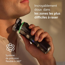 Load image into Gallery viewer, Philips Rasoir i9000 Prestige Ultra, Rasoir électrique 100% étanche, Technologie Skin IQ Pro, Système Triple Lift &amp; Cut, Lames de précision NanoTech rotatives 360°, 5 modes de rasage, XP9401/38
