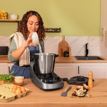 Load image into Gallery viewer, Cecotec Robot de Cuisine Mambo Black. 23 Fonctions, 10 Niveaux de Température, 1700W, 2,5 kg de Pâte, Cruche de 3,3L, 10 Vitesses, Minuterie, Température Réglable de 37 °C à 120 °C