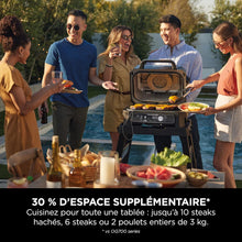 Load image into Gallery viewer, Ninja Woodfire Barbecue électrique et fumoir Pro XL avec thermomètre, barbecue et Air fryer d'extérieur 4-en-1 avec système Smart Cook et granulés Woodfire, portatif, gris/noir, OG850EU