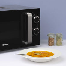 Load image into Gallery viewer, H.Koenig Compact Design Microwave 20L VIO4, Powerful 700W, Turntable 24.5 cm, Multifunction 5 Heating Levels and Defrost Function, Timer up to 30 min, Fast, Worktop