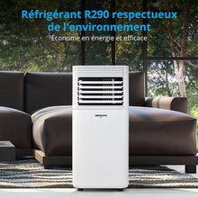 Load image into Gallery viewer, MEDION Smart Climatiseur Mobile P1002 (10000 BTU, 3-en-1, Refroidir, Déshumidification, Ventilation, jusqu'à 34m², kit de joint de fenêtre, mode sommeil, contrôle Wifi, Télécommande, Écran, MD 37733)