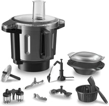 Load image into Gallery viewer, Cecotec Robot de Cuisine Mambo Black. 23 Fonctions, 10 Niveaux de Température, 1700W, 2,5 kg de Pâte, Cruche de 3,3L, 10 Vitesses, Minuterie, Température Réglable de 37 °C à 120 °C
