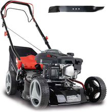 Load image into Gallery viewer, Scheppach Tondeuse à Gazon Thermique MS150-42 | Autotractée - 3,7 CV | Largeur de Coupe 42cm | Raccord Rapide de Nettoyage | Panier 45L | Hauteur - 7 Niveaux | Lame supp. + Huile Incluse