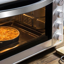 Load image into Gallery viewer, Cecotec Bake&amp;Toast 4600 Black Gyro Countertop Oven, 46 L, 2000 W, 12 Combinable Heating Functions, Includes Rotating Spindle, Crumb Catcher Tray.